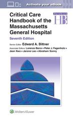 9781975183790 Critical Care Handbook of the Massachusetts..., Verzenden, Nieuw, Edward Bittner