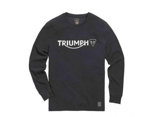 TRIUMPH - Trui triumph bettmann zwart /3xl - MTLS21010-XXXL, Motoren, Kleding | Motorkleding, Ophalen of Verzenden