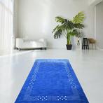 Zacht blauw Gabbeh - Vloerkleed - 215 cm - 140 cm -, Huis en Inrichting, Stoffering | Tapijten en Kleden, Nieuw
