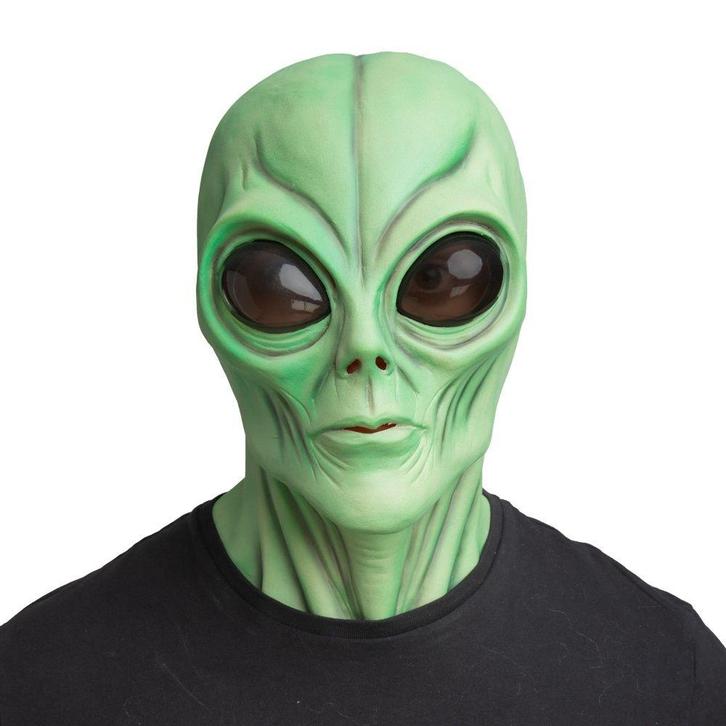 Masker Alien Latex, Hobby en Vrije tijd, Feestartikelen, Feestartikel, Nieuw, Verzenden