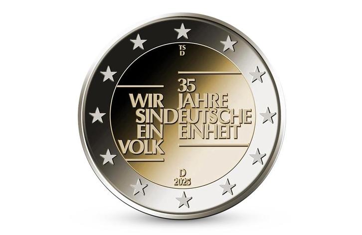 2 euro 35 jaar Duitse Eenheid 2025 - Duitsland, Postzegels en Munten, Munten | Europa | Euromunten, Verzenden
