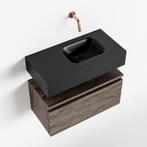 MONDIAZ ANDOR 60cm toiletmeubel dark brown. LEX 60cm, Ophalen of Verzenden, Nieuw, Bad