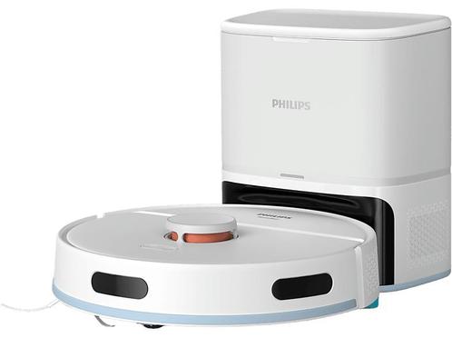 Philips -   Robotstofzuiger Met Dweilfunctie Wit, Witgoed en Apparatuur, Stofzuigers, Robotstofzuiger, Nieuw, Reservoir, Verzenden