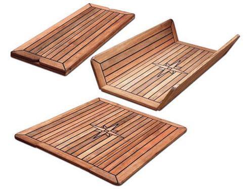 Los Teak Tafelblad Opklapbaar Wing, Watersport en Boten, Accessoires en Onderhoud, Nieuw, Ophalen of Verzenden