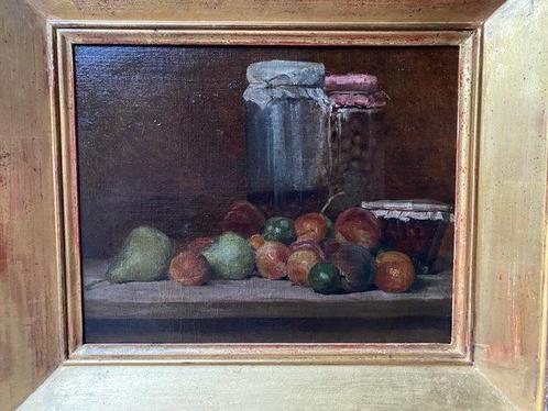 Italiaanse school (XIX) - Natura morta con frutta, Antiek en Kunst, Kunst | Schilderijen | Klassiek