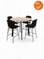 Hoge tafel Maya - NIEUW - 120cm - Scandinavisch eiken, Vergader- of Presentatieruimte, Ophalen of Verzenden, Nieuw zonder verpakking