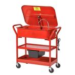 Kunststof zwenkwiel Ø 100 x 23 mm. met rem., Ophalen of Verzenden, Nieuw