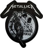 Metallica Justice Mono - Patch officiële merchandise, Ophalen of Verzenden, Nieuw, Kleding
