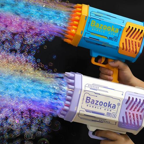 Bubble Gun Rocket 69 Holes Soap Bubbles Machine Gun Shape Au, Huis en Inrichting, Keuken | Bestek, Nieuw