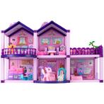 Villa Sogno Roze Poppen en Ponyhuis met 2 Paarden -, Ophalen of Verzenden, Nieuw