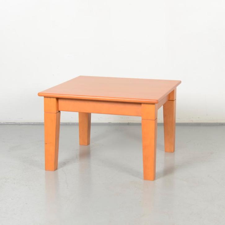 Bijzettafel Solidesk - 60 x 60 cm - Bruin, Zakelijke goederen, Kantoor en Winkelinrichting | Kantoormeubilair en Inrichting, Ophalen of Verzenden