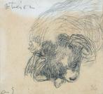 Alfred Sisley (1839-1899) - Le Trésor - sleeping dog - rare