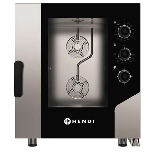 Hendi Hetelucht stoomoven CONTROL 7x GN1/1, Hobby en Vrije tijd, Taarten en Cupcakes maken, Nieuw, Verzenden