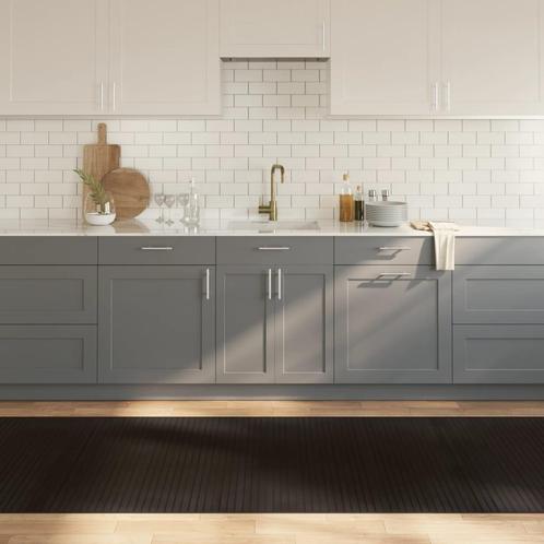 vidaXL Vloerkleed rechthoekig 100x1000 cm bamboe donkerbruin, Huis en Inrichting, Stoffering | Tapijten en Kleden, Bruin, Nieuw
