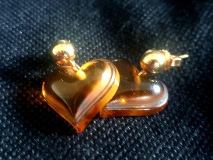 René Lalique - kristal - Oorbellen, Antiek en Kunst, Antiek | Glas en Kristal