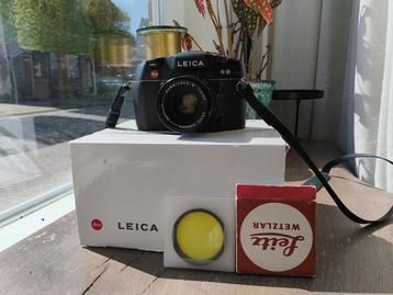 Leica R8 + Summicron R 50mm F2 Single lens reflex camera beschikbaar voor biedingen