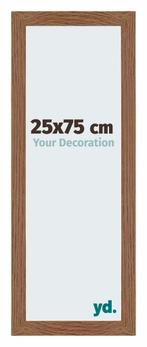 Fotolijst 25x75 cm - Eiken Rustiek - MDF - Mura, Huis en Inrichting, Woonaccessoires | Lijsten, Verzenden, Nieuw