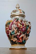 Capodimonte - Giovanni Binda - Vaas - Handgeschilderde, Antiek en Kunst