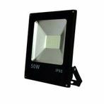 50W LED Schijnwerper Koud Wit Slim IP66 - 70 LED, Ophalen of Verzenden, Lamp met armatuur, 50 tot 200 watt, Nieuw