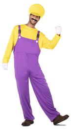 Wario Loodgieter Kostuum Heren, Ophalen of Verzenden, Nieuw