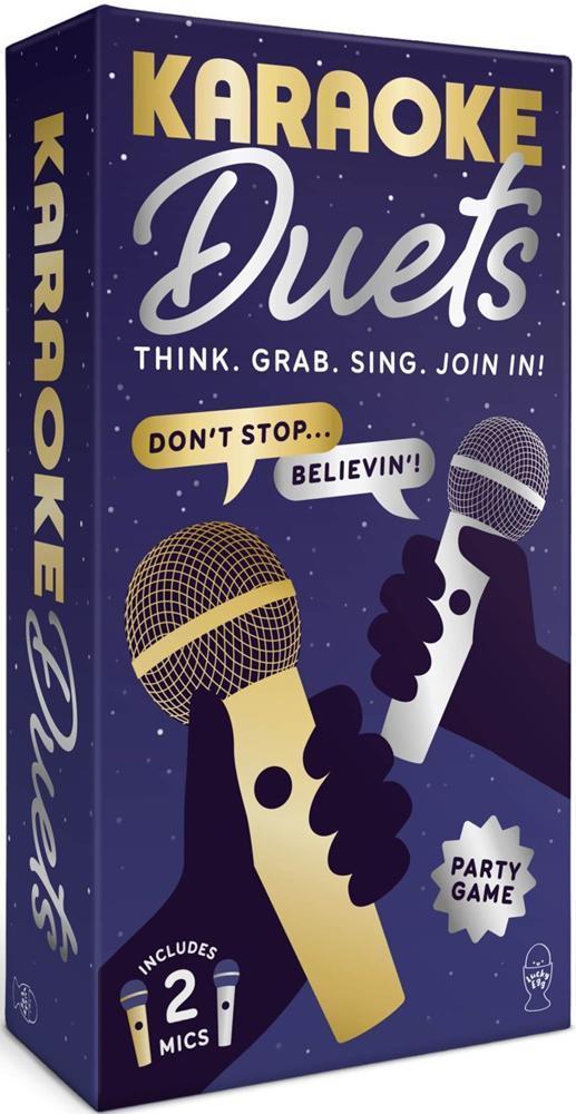 Karaoke Duets - Partyspel | Lucky Egg - Kaartspellen, Hobby en Vrije tijd, Gezelschapsspellen | Kaartspellen, Nieuw, Verzenden