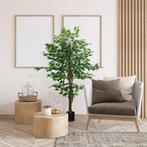 Ficusboom Kunstplant, Levensecht, 150 Cm Hoog, Met Pot, Groe, Huis en Inrichting, Woonaccessoires | Kunstplanten en Kunstbloemen