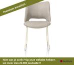 XOOON Kodi eetkamerstoel stof Pala/metaal - Wit, Huis en Inrichting, Stoelen, Ophalen of Verzenden, Nieuw, Overige materialen