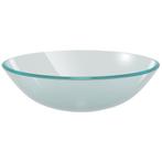 Matglas Wasbak 42cm - Kwaliteit voor een prikkie! OP = OP, Huis en Inrichting, Badkamer | Badkamermeubels, Minder dan 50 cm, Nieuw