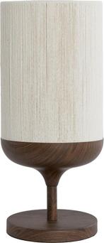 2dekans | Light & Living Tafellamp Dania - Crème/Bruin -, Ophalen of Verzenden, Zo goed als nieuw
