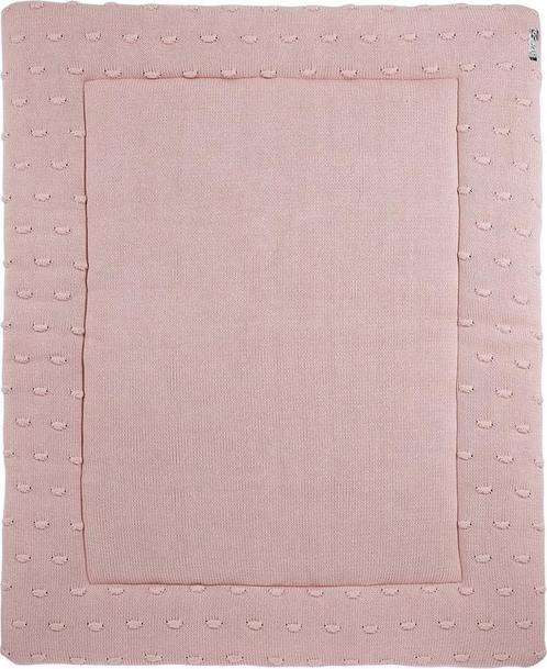 Meyco Knots boxkleed - 77x97 cm - roze, Kinderen en Baby's, Boxen, Verzenden