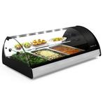 Tapasvitrine | SPLENDID | Zwart/RVS | 3x 1/1 GN | +2°C/+6°C, Verzenden, Nieuw in verpakking