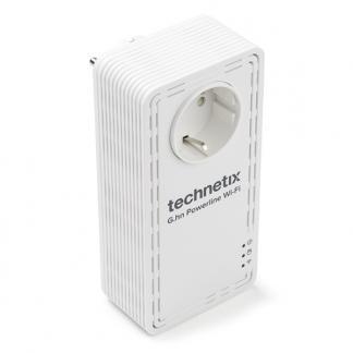 Powerline adapter | Technetix | 1 poort (1 Gbps, Wifi), Computers en Software, Pc- en Netwerkkabels, Nieuw, Verzenden