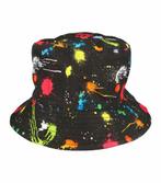 Bucket Hat Omkeerbaar Spetters Patroon Color Zwart, Kleding | Dames, Nieuw