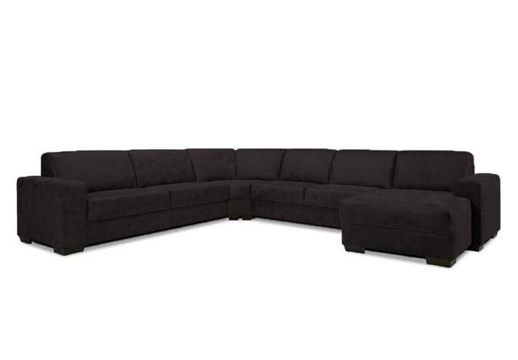 Hoekbankstel Malden - hoekbanken - Bruin, Huis en Inrichting, Banken | Sofa's en Chaises Longues, Nieuw, Stof