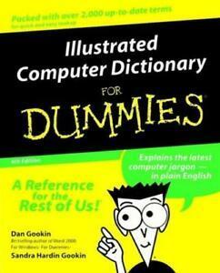 Illustrated computer dictionary for dummies by Dan Gookin, Boeken, Taal | Engels, Gelezen, Verzenden