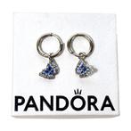 Pandora - Vlinder oorringen - Sterling zilver - blauw, Nieuw
