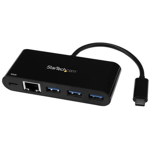 StarTech USB-C naar Ethernet adapter met 3 poorts USB 3.0, Computers en Software, Pc- en Netwerkkabels, Nieuw, Ophalen of Verzenden