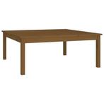 Honingbruine Houten Salontafel 100x100 | 40% Korting | Re..., Huis en Inrichting, Tafels | Salontafels, Vierkant, Nieuw, Ophalen of Verzenden