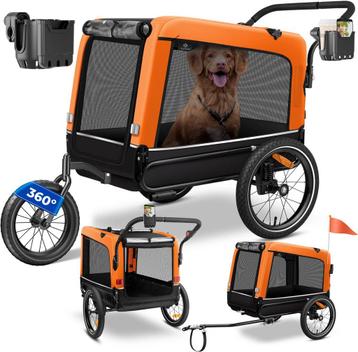 Hondenfietskar - fietsaanhanger hond - 3 in 1 - beschikbaar voor biedingen