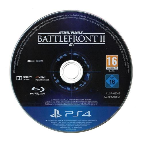 Star Wars Battlefront II (losse disc) (PlayStation 4), Spelcomputers en Games, Games | Sony PlayStation 4, Gebruikt, Vanaf 12 jaar