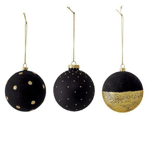Bloomingville kerstballen - set van 3, Diversen, Kerst, Verzenden