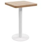 Bistrotafel 50x50cm | Gebruikt | 55% Korting, 50 tot 100 cm, 50 tot 75 cm, Vierkant, Nieuw