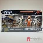 Star Wars -  Republic Clone Troopers Battle Packs (Toys), Verzamelen, Star Wars, Verzenden, Zo goed als nieuw, Actiefiguurtje