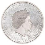 Cookeilanden. 10 Dollars 2023 Silverland - The Wave - High