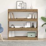 vidaXL Boekenkast/Kamerscherm in Ambachtelijk Eiken -, Huis en Inrichting, Minder dan 50 cm, Verzenden, 100 tot 150 cm, Nieuw