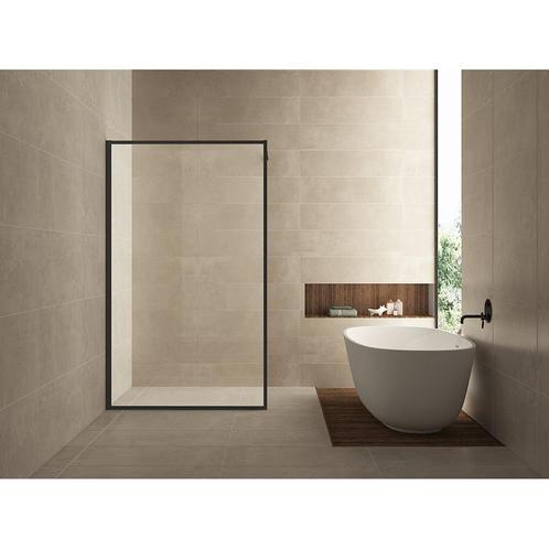 Wiesbaden Douchewand Square 10mm 120x200cm Stabilisatiestang, Doe-het-zelf en Verbouw, Sanitair, Douche, Nieuw, Ophalen of Verzenden