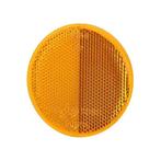 Reflector Rond Met Plakstrip Ø79mm Oranje, Ophalen of Verzenden, Nieuw