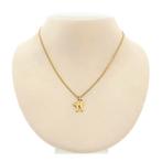 8 Krt. Hanger van een poes met diamant | 0,01 ct. (poesje), Ophalen of Verzenden, Goud, Met edelsteen