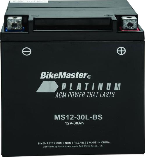 BikeMaster AGM accu - MS12-30L-BS - 780728, Auto diversen, Tuning en Styling, Ophalen of Verzenden