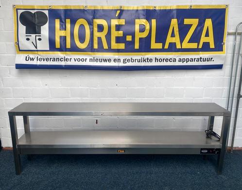 Warmtebrug RVS Combisteel 2-Niveaus (1verwarmd) 200x30, Zakelijke goederen, Horeca | Keukenapparatuur, Nieuw zonder verpakking